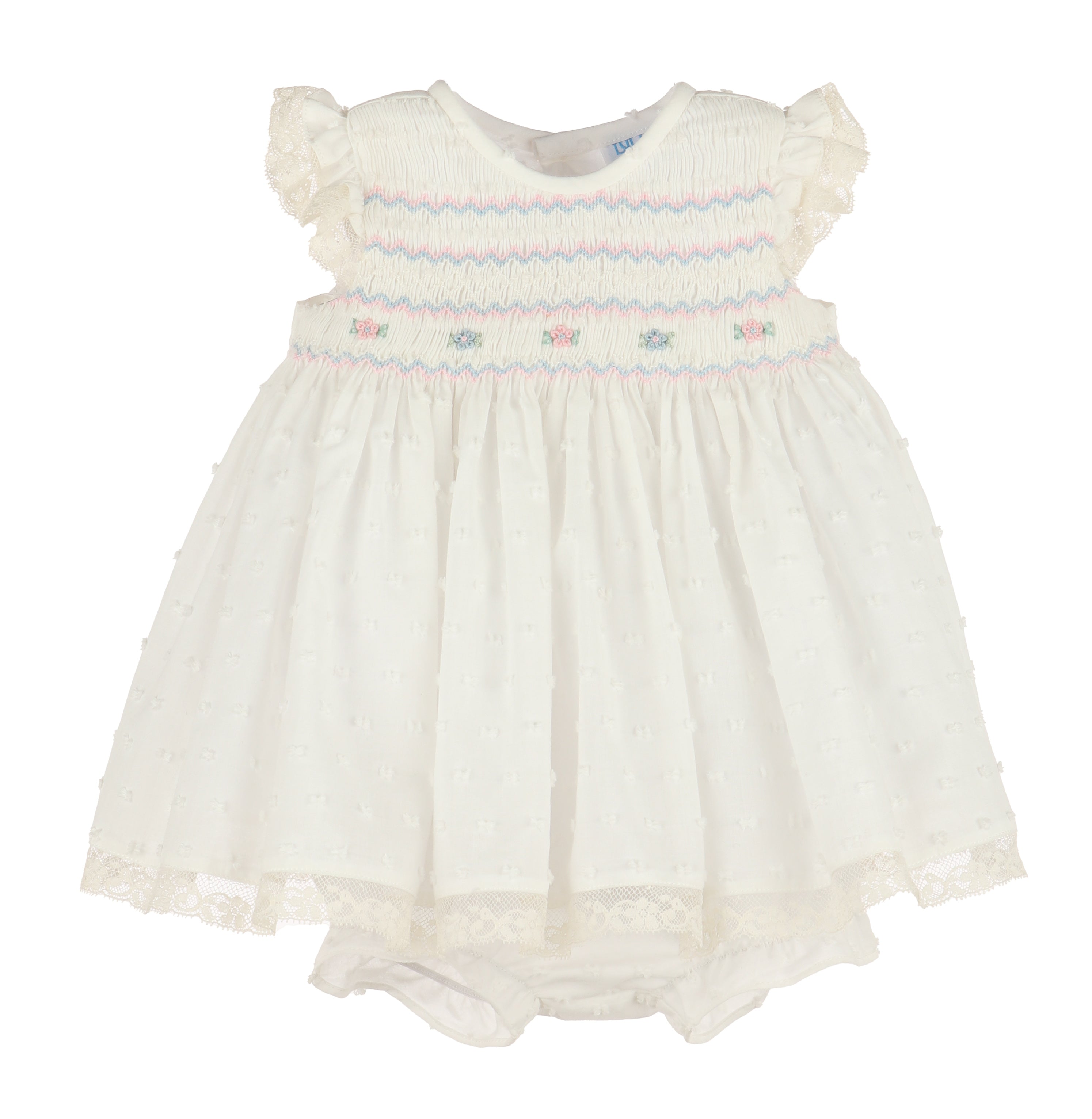 Swiss Floral Lace Dress